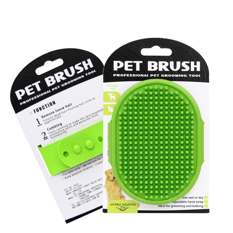 Cepillo de baño para mascotas cepillo de masaje para perros gatos peines para mascotas guantes de baño para mascotas guantes de depilación para gatos