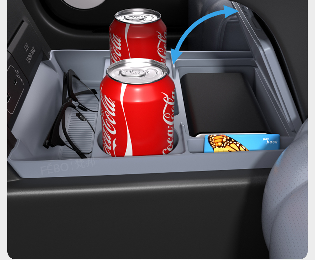 Xpeng G6 Smart Driving Edition Central Console Storage Box Organizer, Dedicated Car Interior Accessories Modification