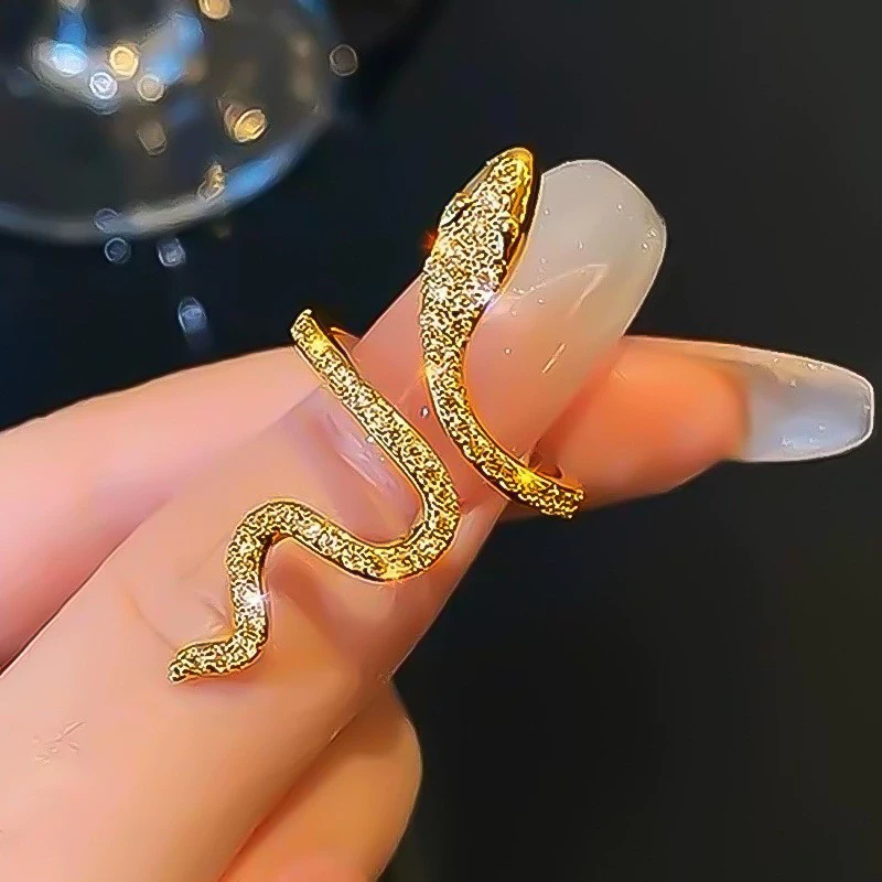 Zirconium Ring Set, one size, simple elegant bright style, high-quality finish