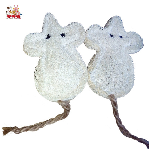 Cucumber Lattice Mouse, a cat toy made from natural cucumber lattice and catnip essence