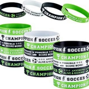World Cup Football Silicone Wristband Sports Party Rubber Wristband Group Stage Fan Silicone Wrist Decoration