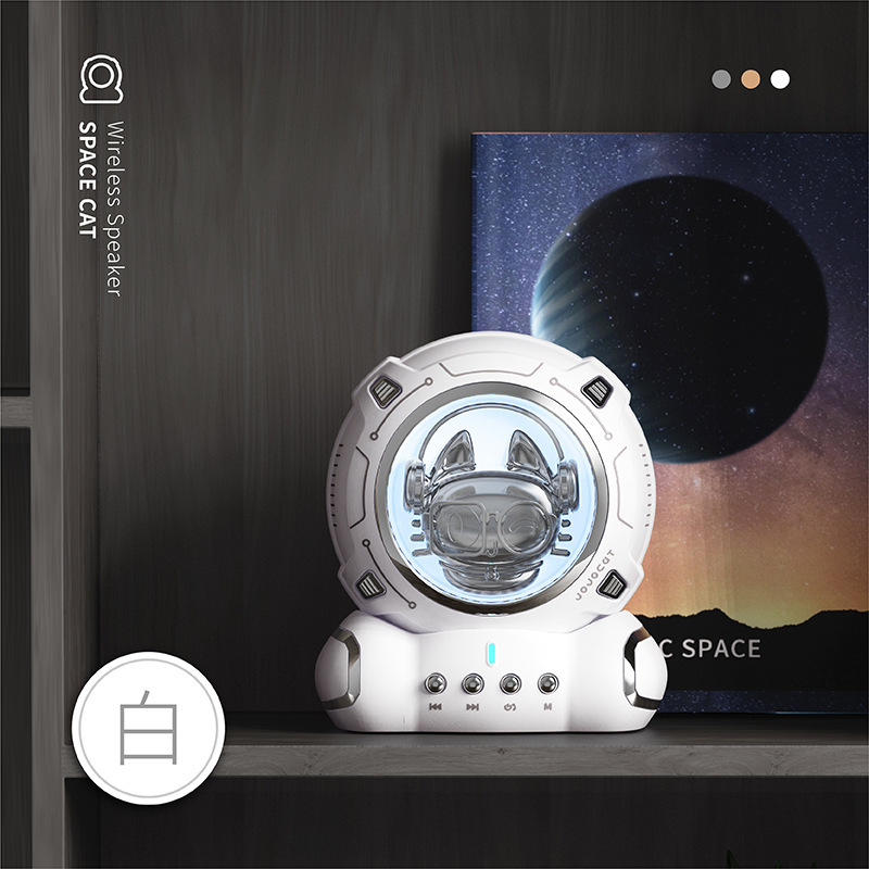 宇宙飛行士家庭用bluetoothスピーカー屋外寝室ナイトライト小型bluetoothオーディオソースのプレゼント卸売り|undefined