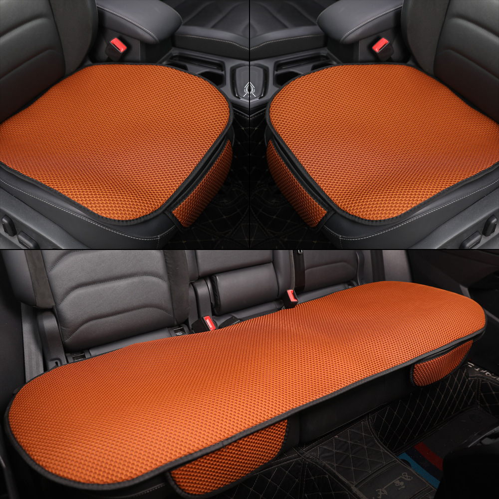 Suitable for Sylphy, X-Trail, Grand Latio, Tiida, Bluebird Car Seat Cushions, All-Season Universal Massage Mesh Breathable Cushion