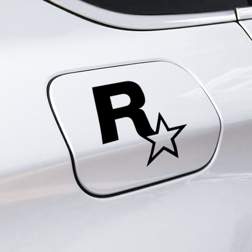 Car stickers JDM modified electric game peripheral GTA5 speed car R-star car stickers body scratch stickers fuel tank cap stickers