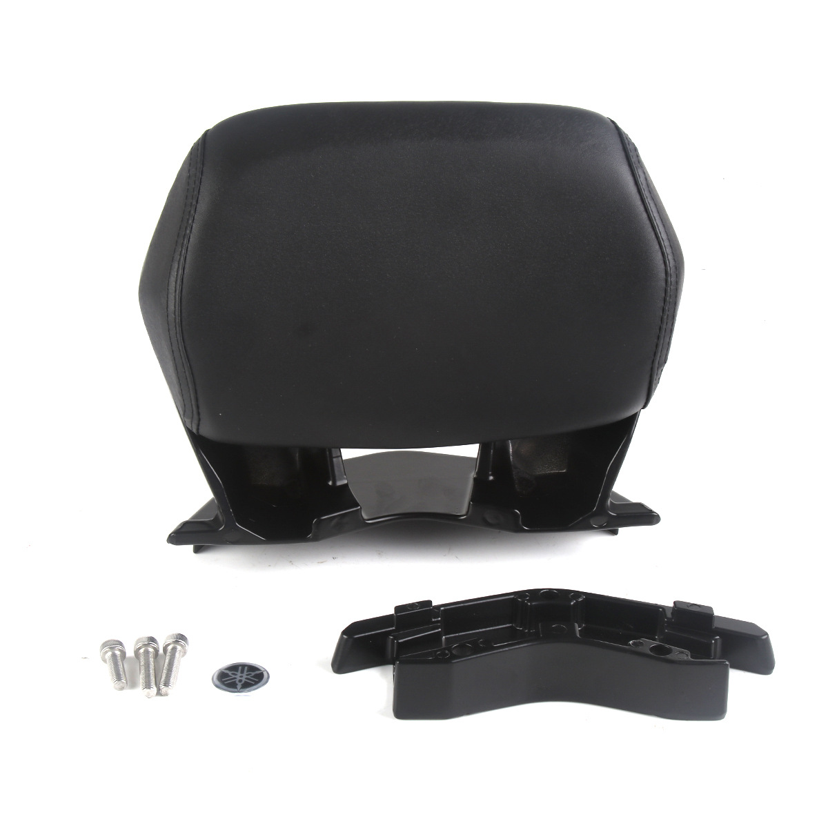 Aplicable a 20 Yamaha NMAX modificado respaldo de aleación de aluminio NMAX155 respaldo de motocicleta