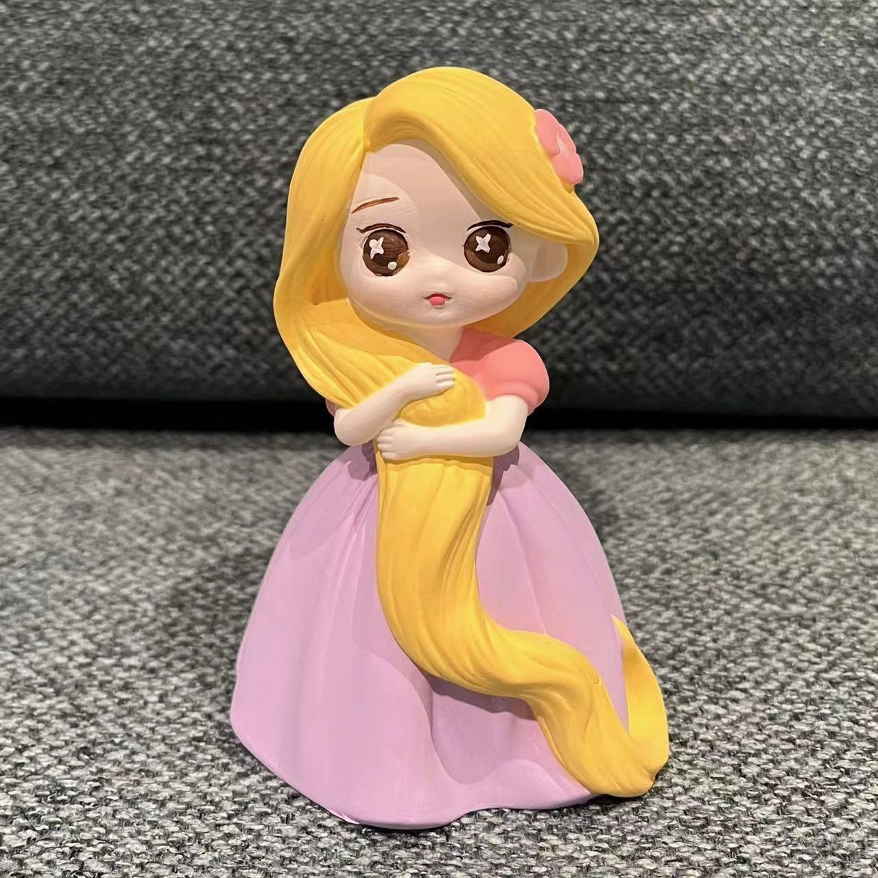 3D Rapunzel/Height 8CM
