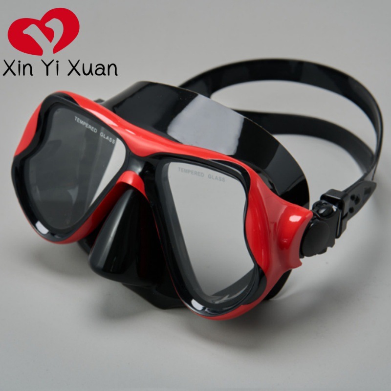 Snorkeling Mask Silicone Professional Full Dry Diving Mask Swimming Equipment Men's and Women's Anti-Fog Diving Glasses