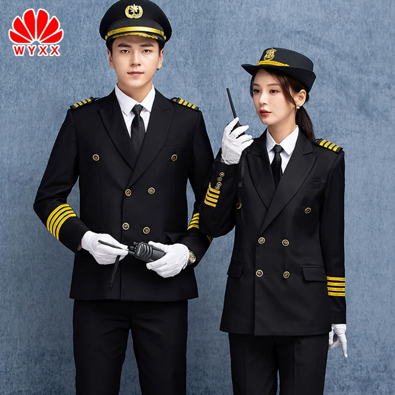 Униформа консьержа на стойке регистрации отеля для швейцара осенне-зимняя рабочая одежда для защиты от холода Защитная приветственная рабочая одежда с длинным рукавом