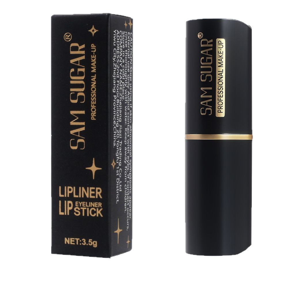 Matita labbra opaca SAM SUGAR, ombretto ricco a testina singola, eyeliner solido multicolore a lunga durata_voghion.com