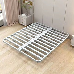 悬浮床架家用铁艺双人床无床头排骨架不锈钢床加厚铁床宿舍单人床
