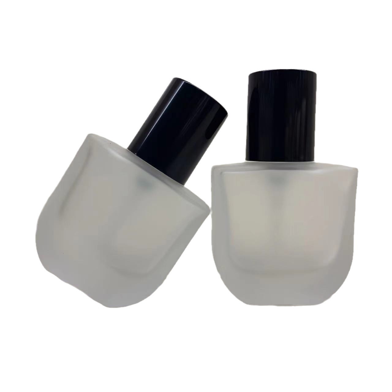 Fábrica al por mayor 150ml botella de cápsula marrón 300ml marrón botella de boca ancha botella de cápsula botella de vidrio sellado