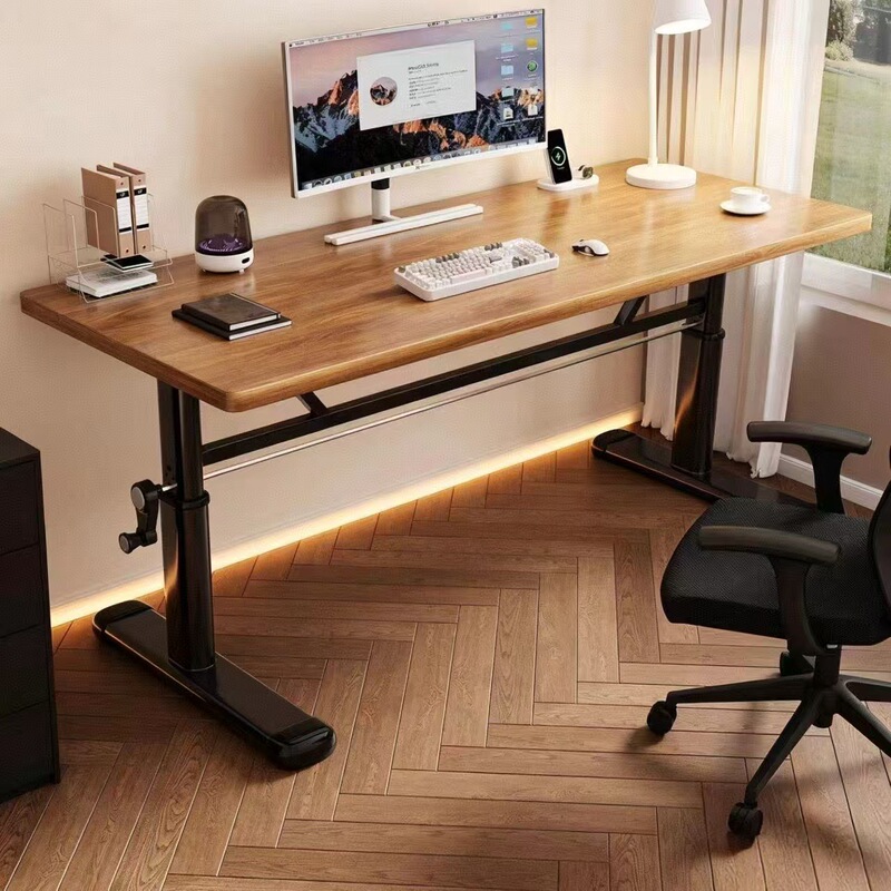 Adjustable Computer Desk for Bedroom, Home Use, Student Desk, Movable Desk, Study Desk, Writing Desk, Office Desk, Gaming Desk