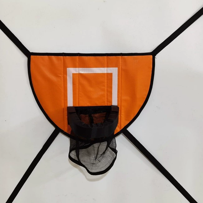 Basketball trampoline for jumping, for import