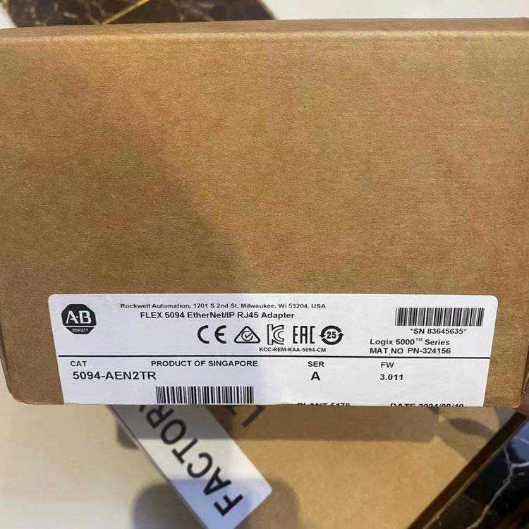 现货5094-AEN2TR Flex 5000双端口以太网/IP适配器模块 5094AEN2T