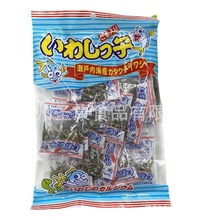 批发休闲零食日本进口泉屋芝麻小鱼干/杏仁鱼干/虾干37.5克*12包