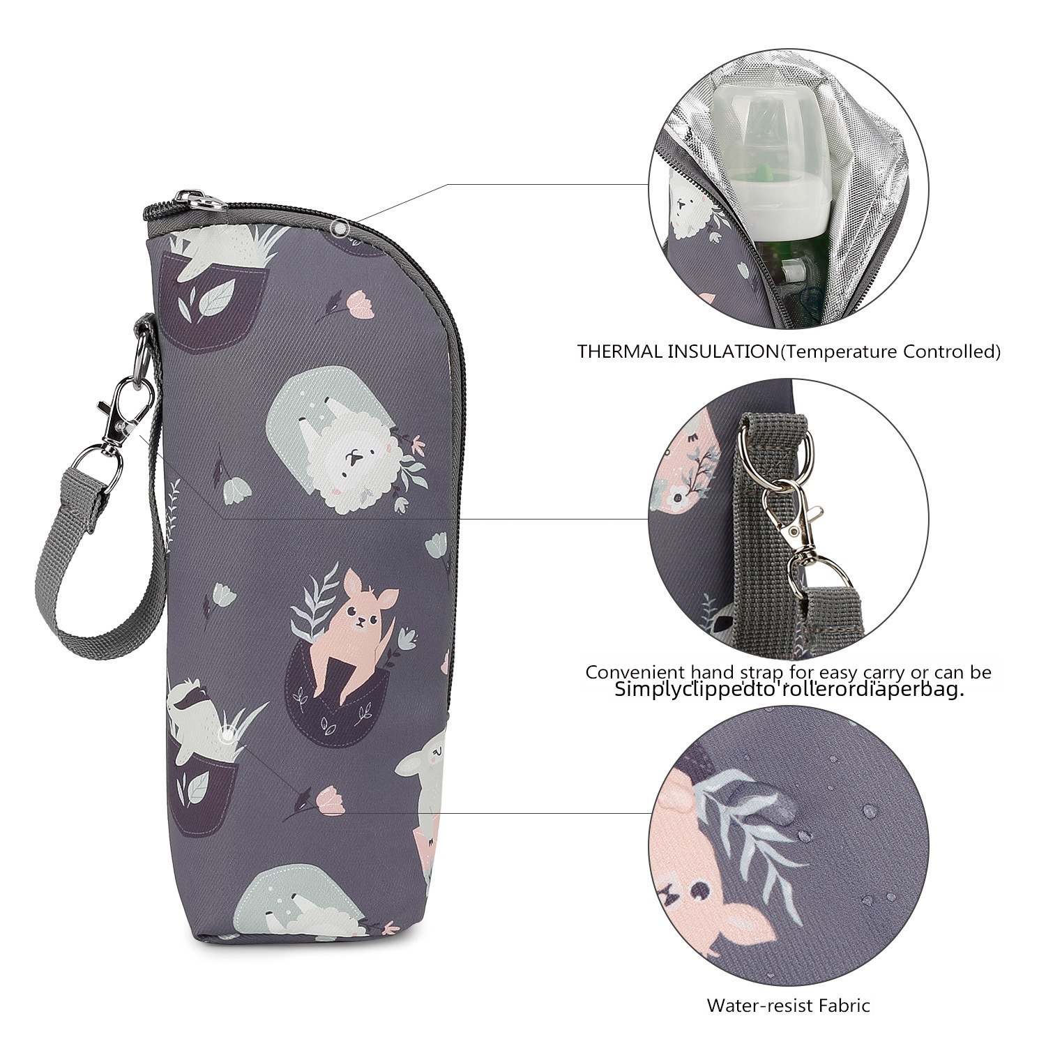 Convenient bottle bag Mummy bag accessories diaper bag