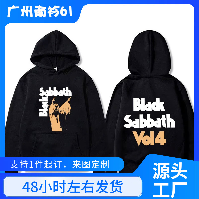 Black Sabbath Ozzy Osbourne Volume 4 Album Sweatshirt Men Women Heavy Metal Rock Band Street Wear