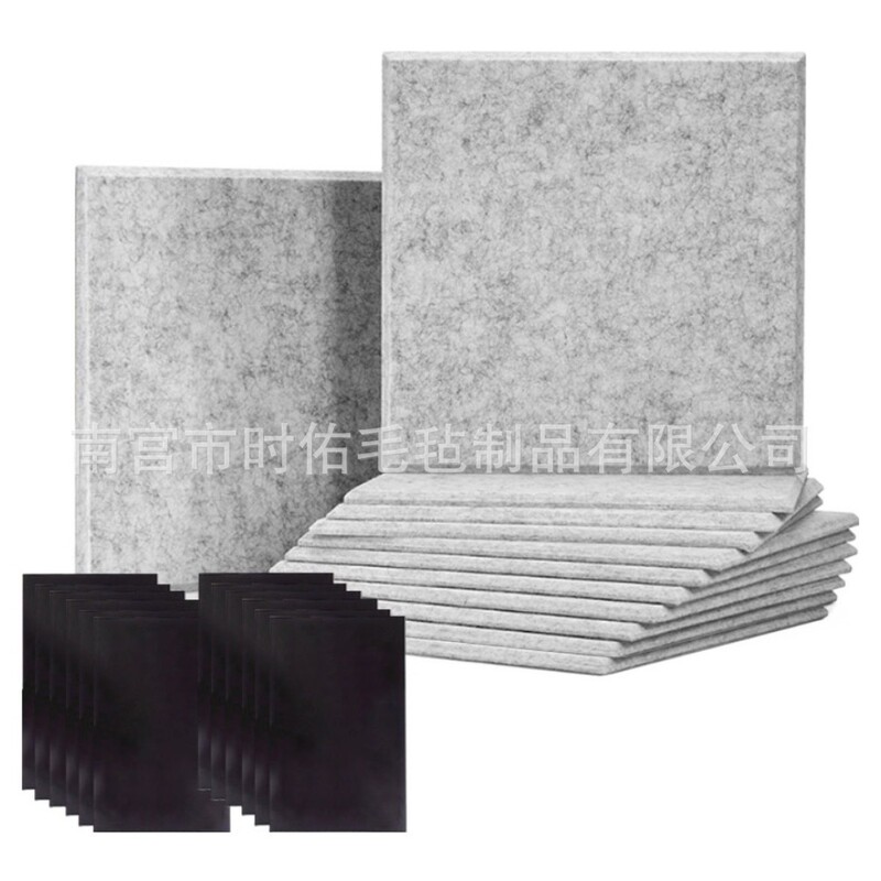 Manufacturer's Grid Polyester Fiber Soundproofing Panels, Magnetic Felt Sound-Absorbing Panels, Self-Adhesive Message Wall Stickers, Large Message Boards