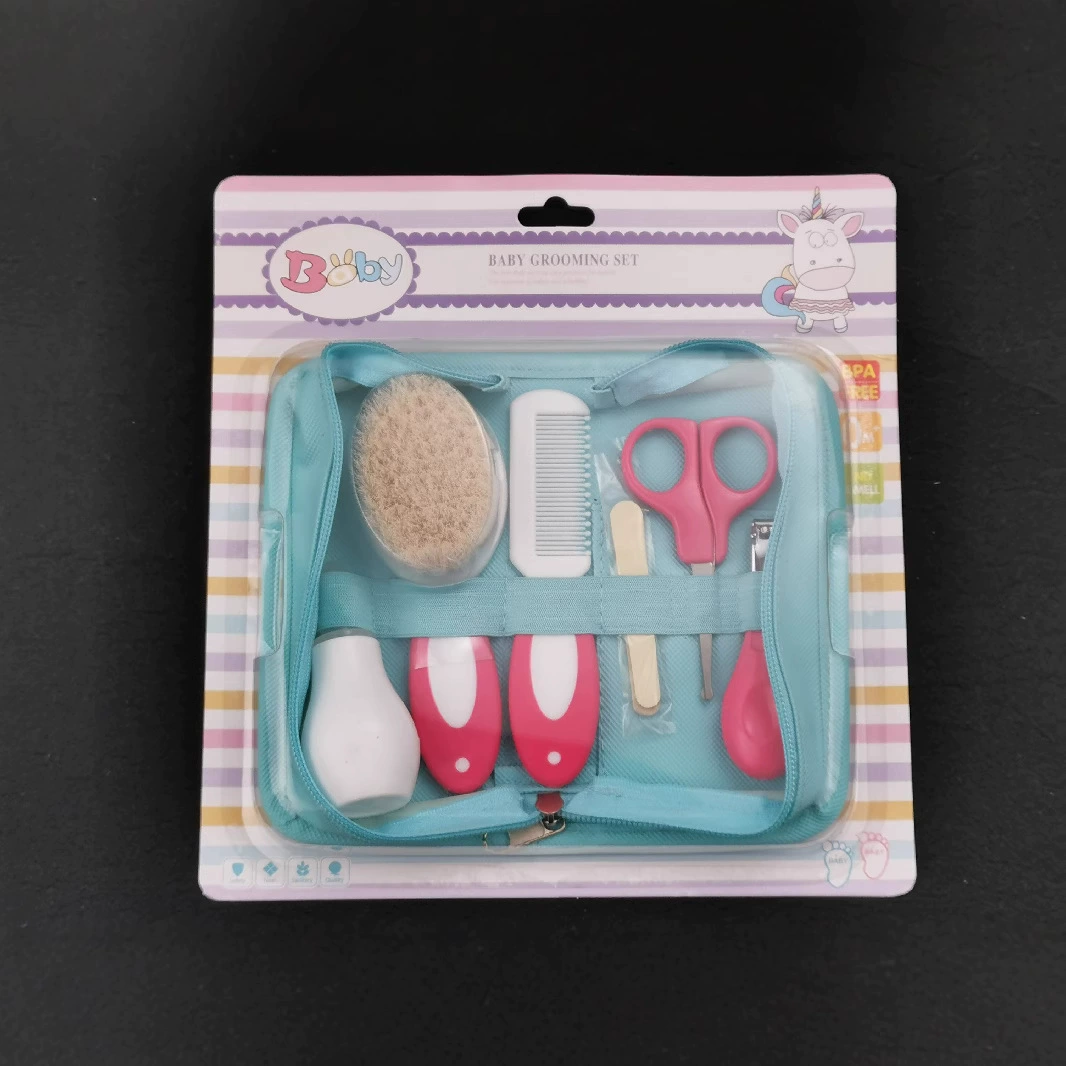 Уход за ребенком носовой аспиратор 6 штук костюм детские маленькие ножницы детские кусачки для ногтей малыш шерстяная щетка расческа