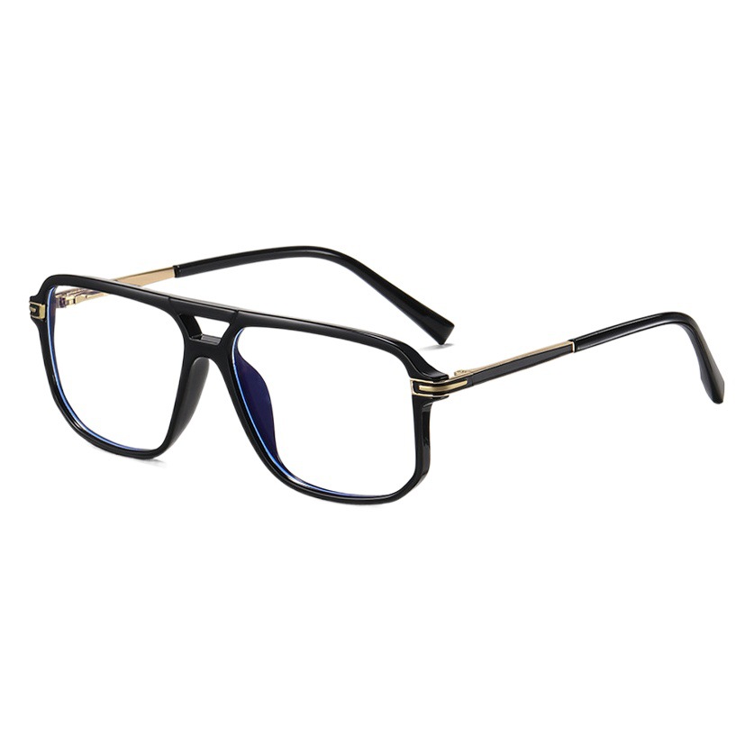 95863 gafas de luz anti-azul de los hombres europeos y americanos transfronterizos TR90 Honda pierna gafas de ordenador puede ser equipado con gafas de miopía