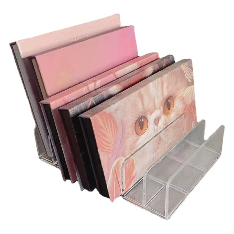【Хит продаж】Настольный органайзер для косметики и теней для век, акриловый бокс-органайзер для туалетного столика