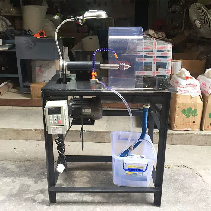 Горизонтальный станок с регулируемой скоростью, бирюзовая шлифовальная машина, станок для резки и полировки янтарного пчелиного воска, универсальный станок с регулируемой скоростью, полировальный станок