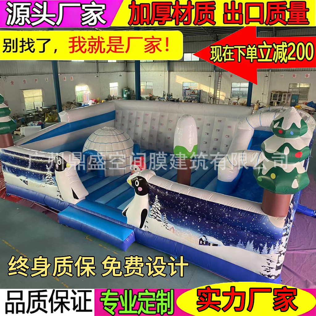Gran parque acuático infláble castillo acuático trampolín deslizante multifuncional combinado deslizante de piscina inflable