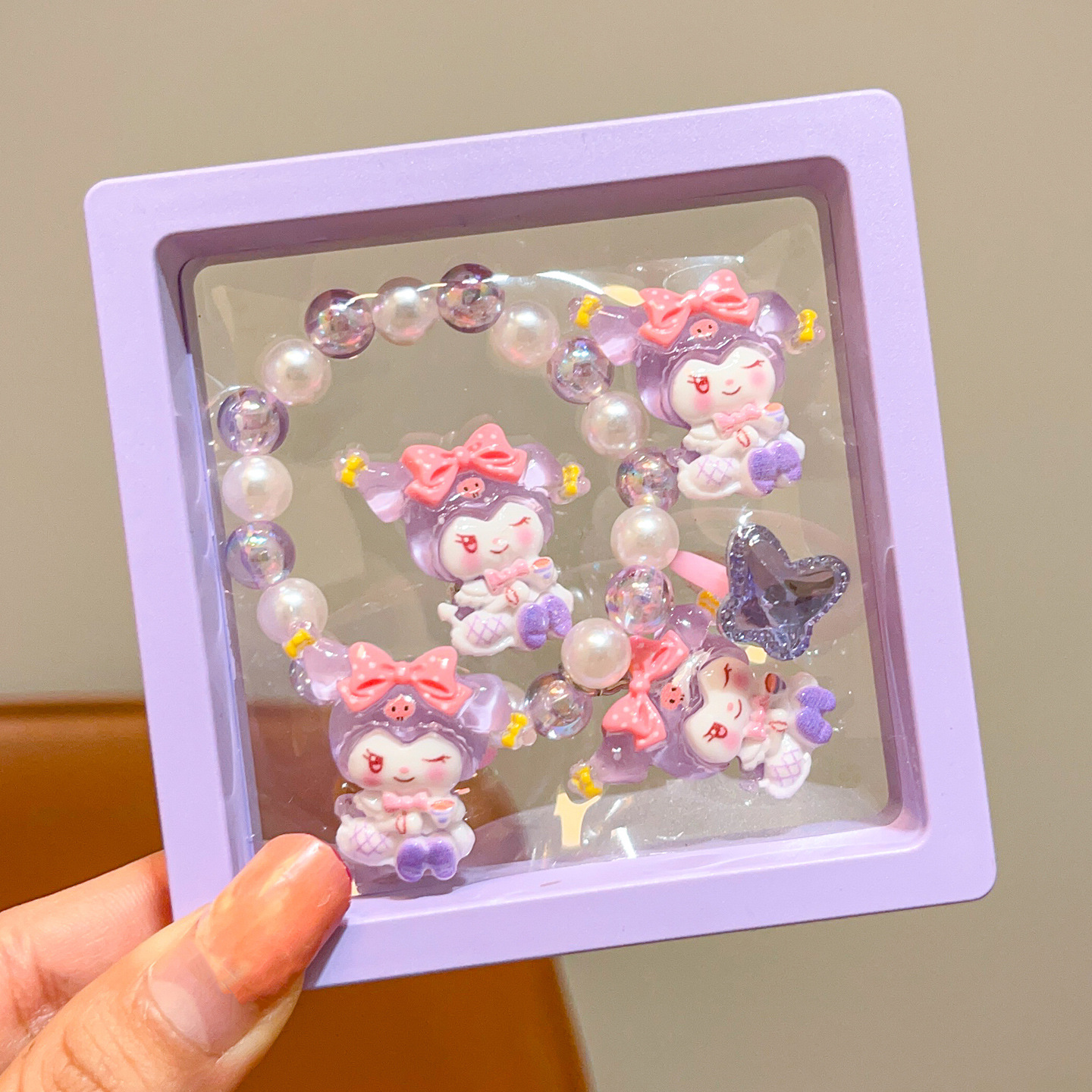 Linda niña nueva pulsera de princesa de dibujos animados niños Anna Aisha colgante pulsera cadena de joyería para niñas de nicho