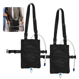 DOERDO portable urine drainage bag holder elderly patient urine storage container bag 2000L