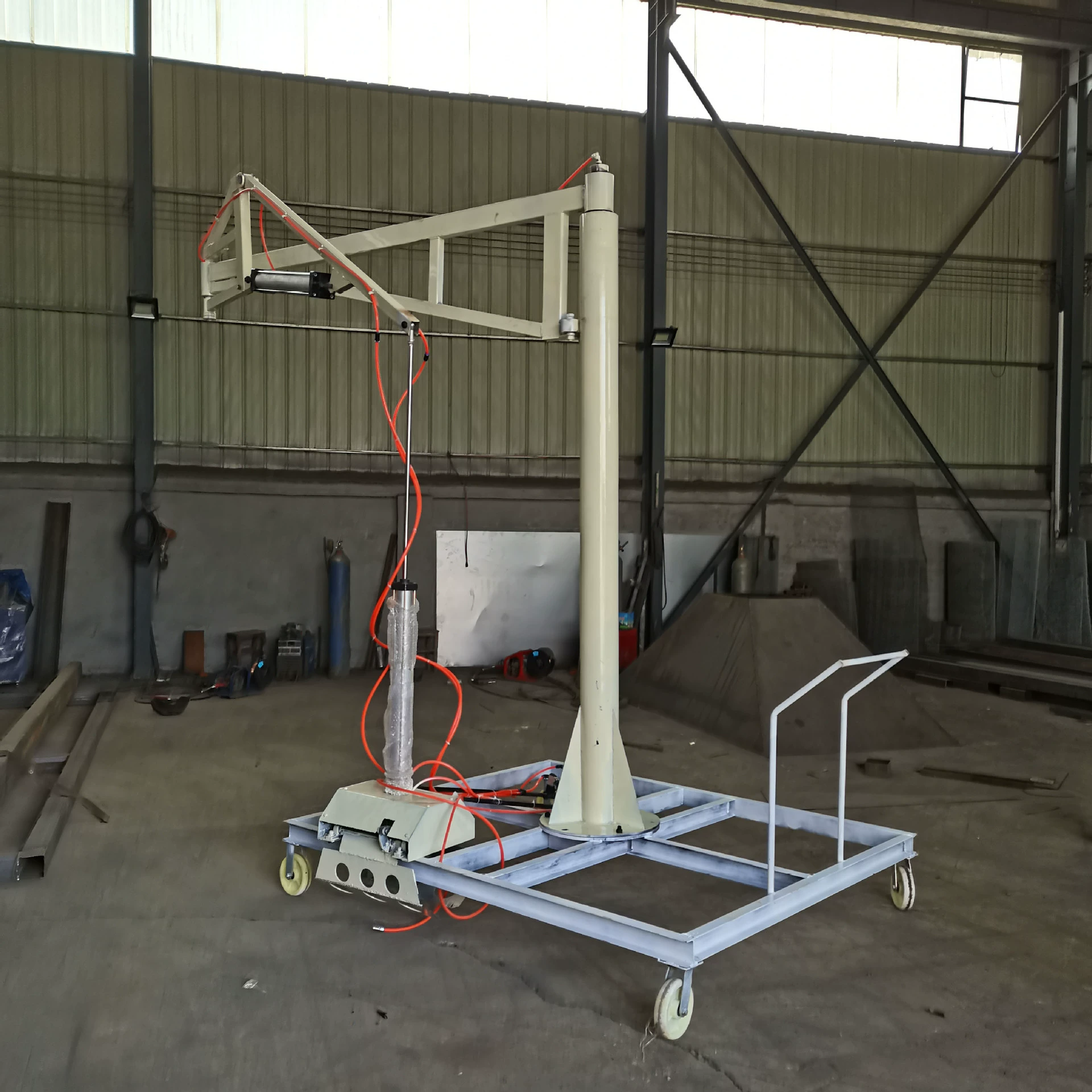 Гидравлический робот-манипулятор, пневматический захват, мобильный завод, цементный рычаг для удобрений, механический баланс, пневматический двигатель, механическая захватка