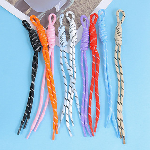 Factory Spot Double Rope Braided Pendant Colorfulful Knotted String Pendant Accessories Trendy Bag Lanyard Hand Rope Wholesale