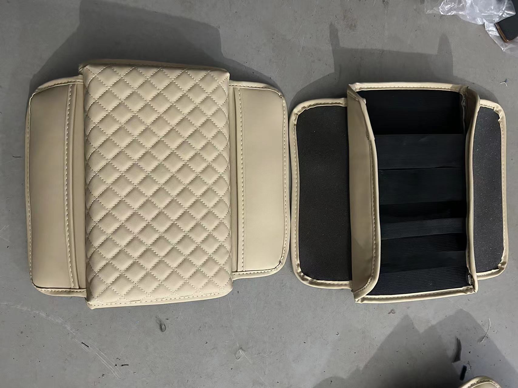 Car armrest box cushion booster cushion car center armrest cushion for all seasons universal car protective cover elbow cushion