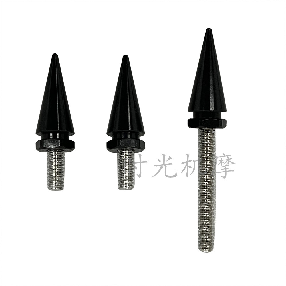 Motorcycle 3pcs Windshield Decorative Screws Glass Bolts for Harley Traveler 14 Years Rear Wind Deflector Strip Screws