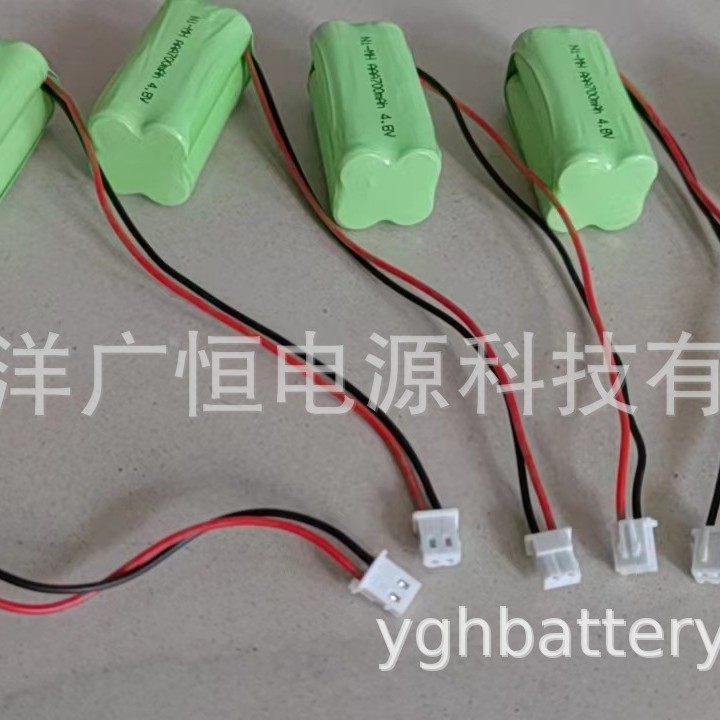 集中器电池国网电力供电NI-MHAAA700MAH4.8V二三四岔口接头端子