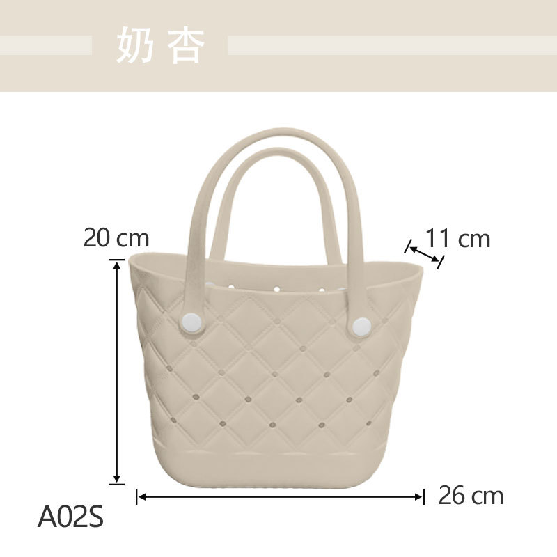 Bolso de playa bricolaje Eva nuevo moda hueco, impermeable portátil, mini bolso al aire libre bolsa Dongdong