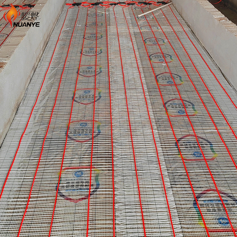 暖烨 智能电采暖工程 繁殖场电地暖安装厂家 施工便捷