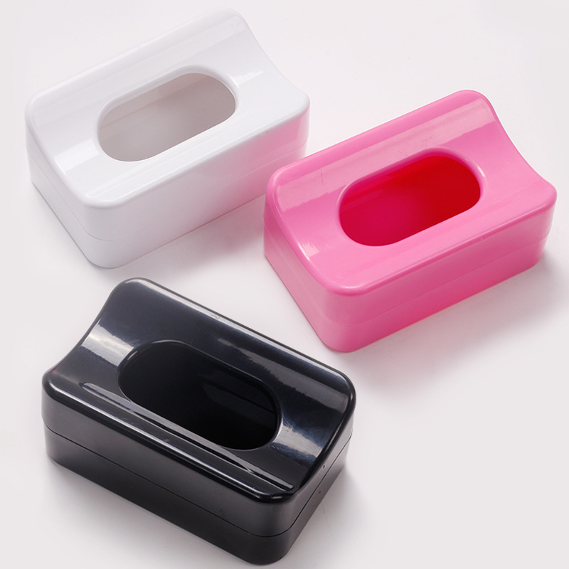 Transfronterizo suministro directo de manicuras caja de polvo francesa caja de reciclaje de joyas de polvo caja de almacenamiento contenedor portátil herramientas de manicuras