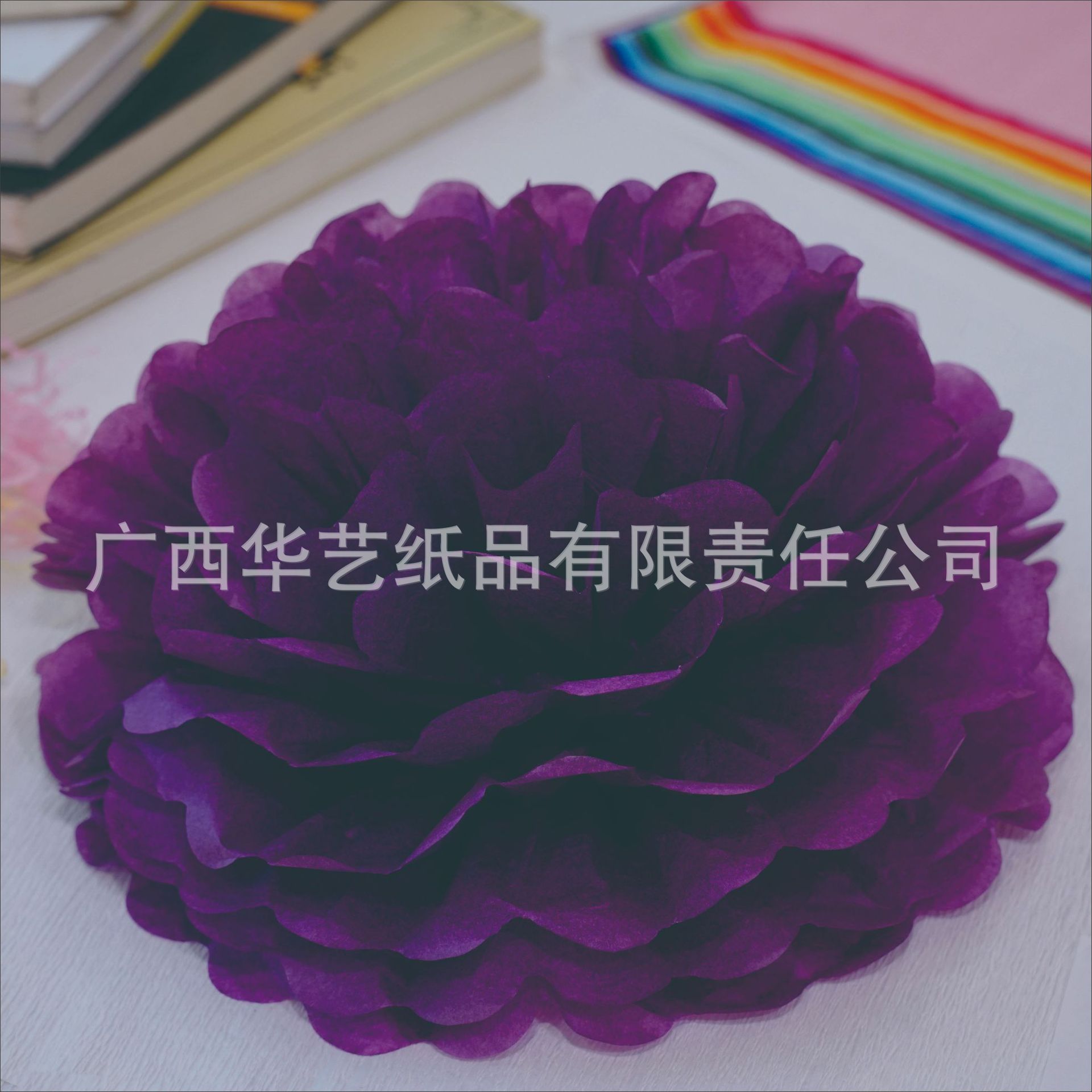 Bola de Flores de Papel Decorativo para Boda y Fiesta de Cumpleaños
