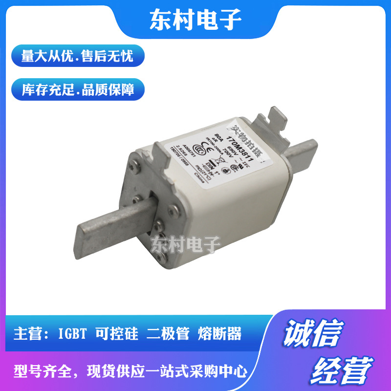 熔断器全新170M3718 170M3719 170M3720 170M3721/3722/3723现货