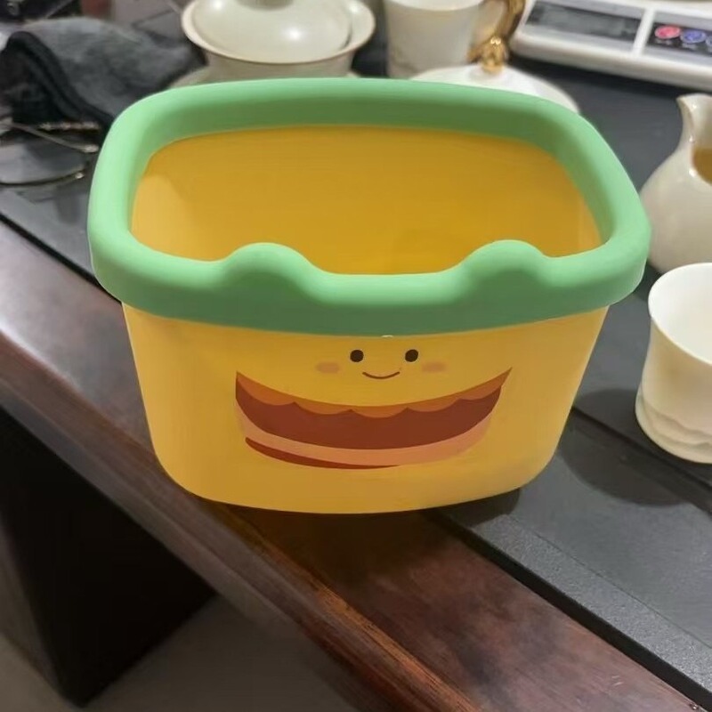 New Cartoon Strawberry Bear Desktop Storage Basket Dormitory Goodies Plastic Thickened Trash Can Bear Square Trash Can New Cartoon Strawberry Bear Desktop Storage Basket Dormitory Goodies Plastic Thickened Trash Can Bear Square Trash Can