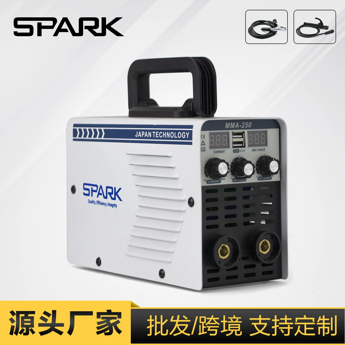 Сварочный аппарат SPARK с цифровым дисплеем, удобный для домашнего использования, мини-аппарат точечной сварки, малый сварочный аппарат, ручная сварка, интеллектуальный инверторный сварочный аппарат