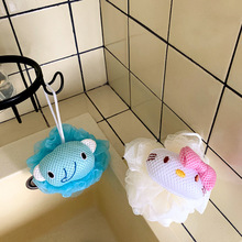 卡通美乐蒂洗澡沐浴球不散浴花球可爱搓澡起泡洗浴用沐浴花洗澡巾