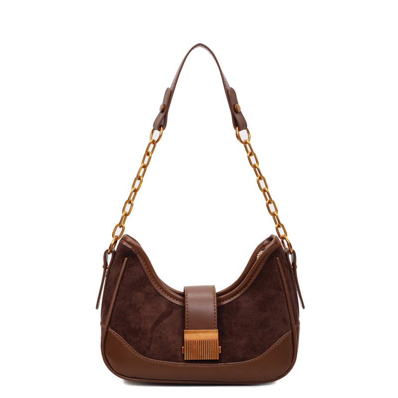 Nicho transfronterizo cadena brazalete para mujeres otoño / invierno 2025 nuevo estilo popular retro bolso de hombro de moda versátil mochila