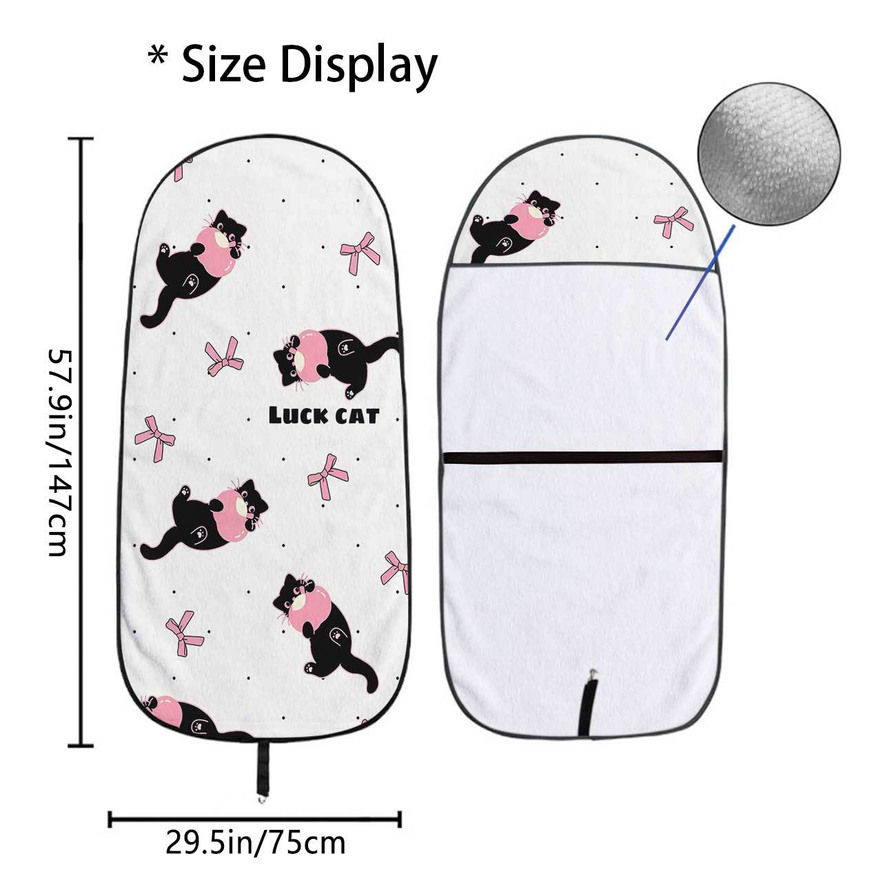 Car seat towel cover front seat protector suitable for gym and exercise, universal for all seasons, car use 44