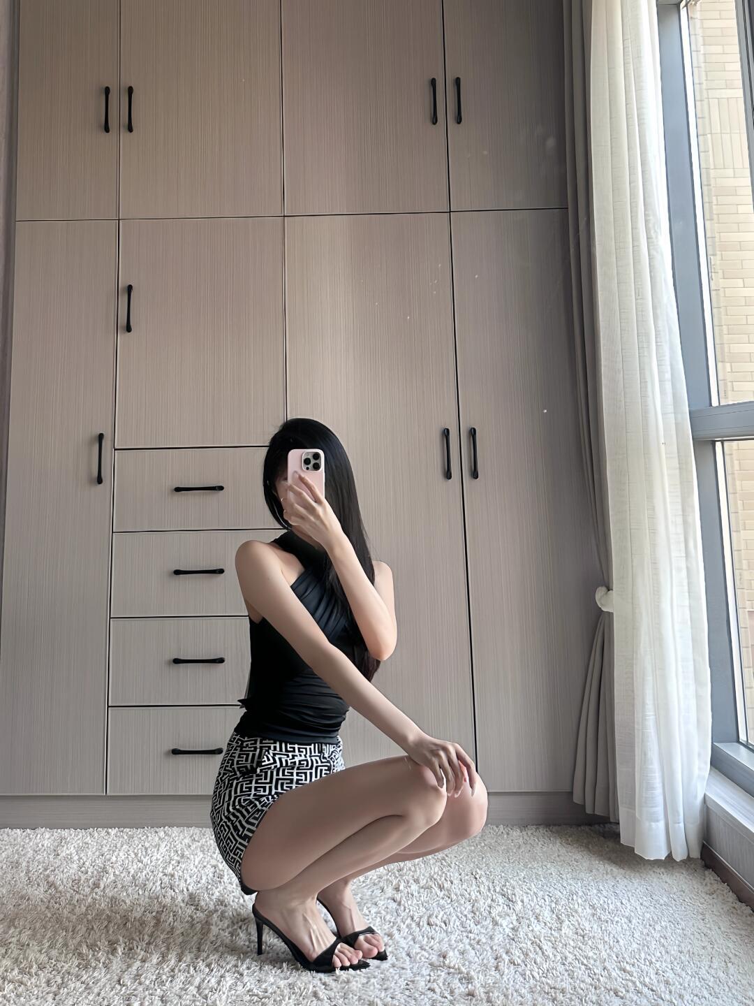 Versión de piel de vaca ~ Hermosos sandalias de tacón alto puntiagudas de cuero para mujer, tacones altos con boca de pez, sandalias de tacón alto