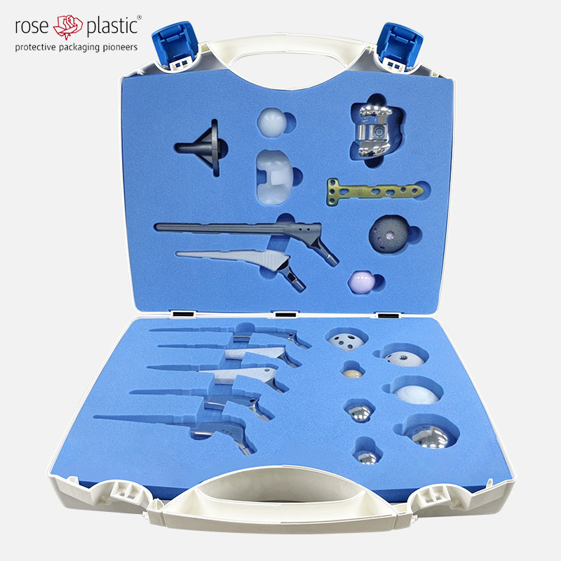 厂家直供医用骨科骨钉骨板样品展示箱齿科器械箱手术器械箱RCEL