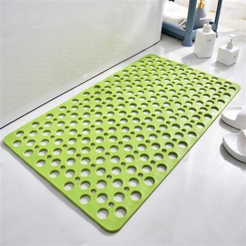 Almohadilla antideslizante del baño tpe, agujero redondo, bañera con fugas de agua, baño, almohadilla para el suelo, ventosa, almohadilla para evitar caídas, cabello uno por uno image 12