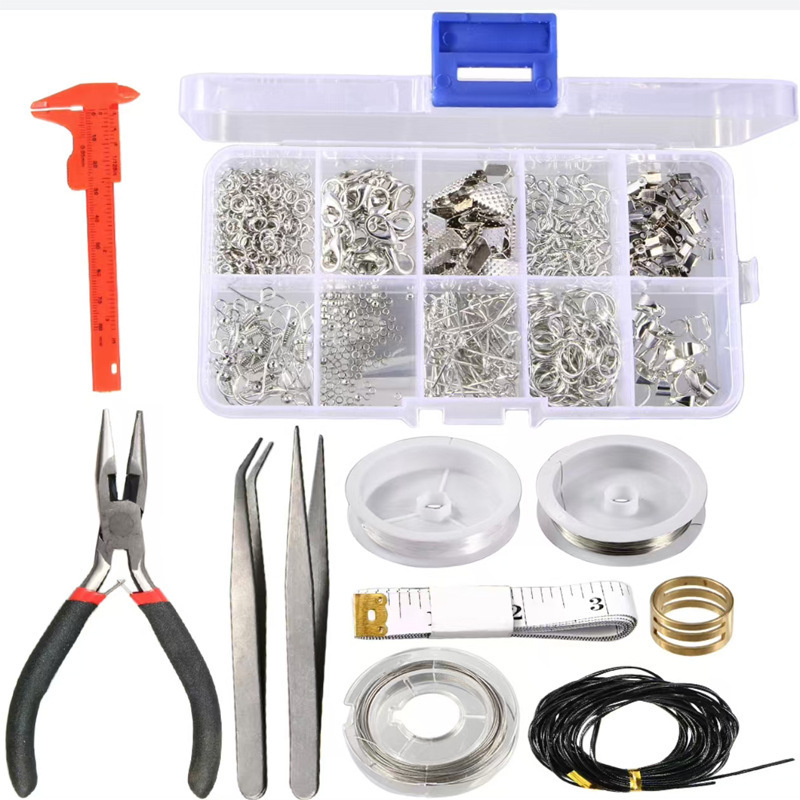 Amazon ジュエリーの作成と修理の組み合わせセット DIY ジュエリー アクセサリー ロブスター クラスプ オープン リング クリップ クラスプ|undefined
