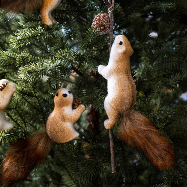 Christmas realistic pendant