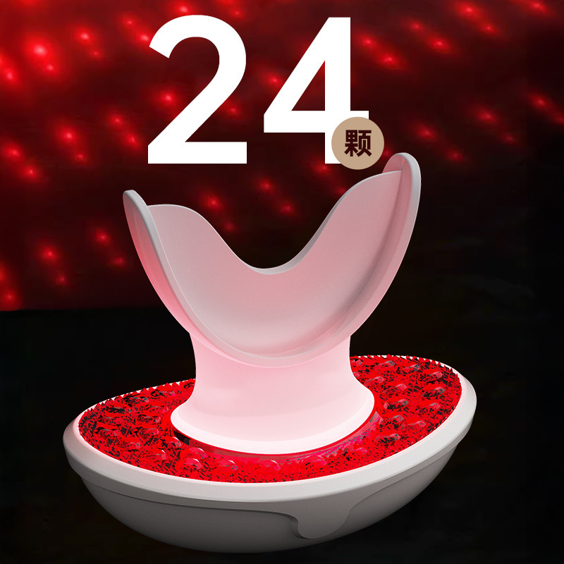 クロスボーダー LED リップ美容器具ポータブルリッププロテクター 24 赤外線コラーゲンリップリッププランパーとリップ美容器具|undefined